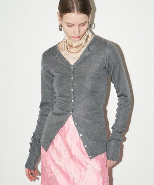 【yae】Everyday slim fit cardigan / エブリデイスリムフィットカーディガン