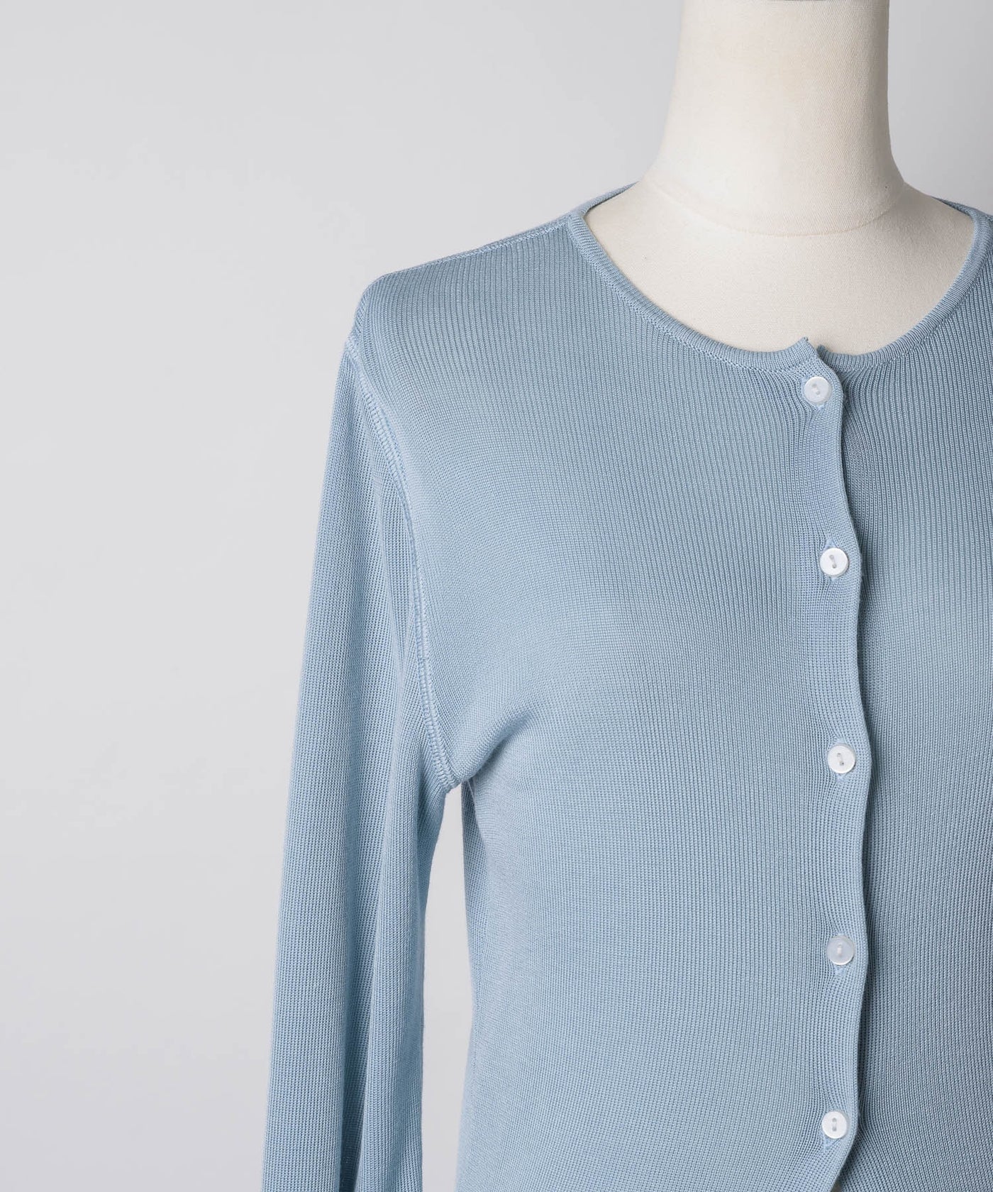 yae】Everyday slim fit cardigan / エブリデイスリムフィット