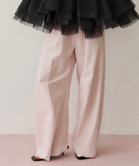 【予約開始待ち】コットンツイルカーブパンツ