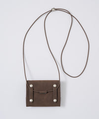【GIUNON】4way suede mini pouch / 4way スエードミニポーチ