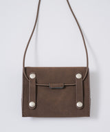 【GIUNON】4way suede mini pouch / 4way スエードミニポーチ