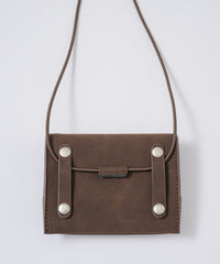 【GIUNON】4way suede mini pouch / 4way スエードミニポーチ