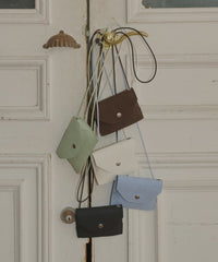 【GIUNON】4way suede mini pouch / 4way スエードミニポーチ