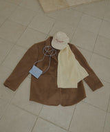 【GIUNON】4way suede mini pouch / 4way スエードミニポーチ