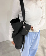 【GIUNON】4way suede mini pouch / 4way スエードミニポーチ