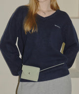 【GIUNON】4way suede mini pouch / 4way スエードミニポーチ