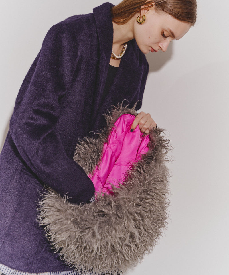 【yae】Color shaggy bag / カラーシャギーバッグ