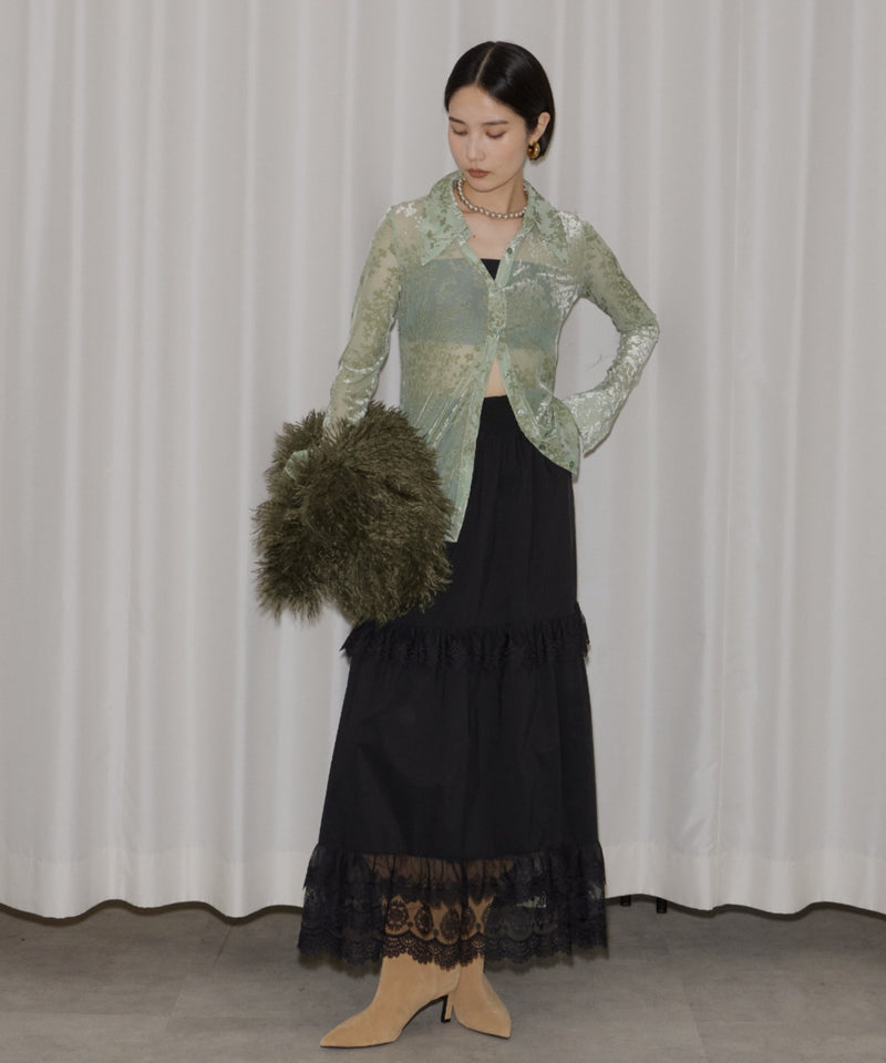 【yae】Color shaggy bag / カラーシャギーバッグ