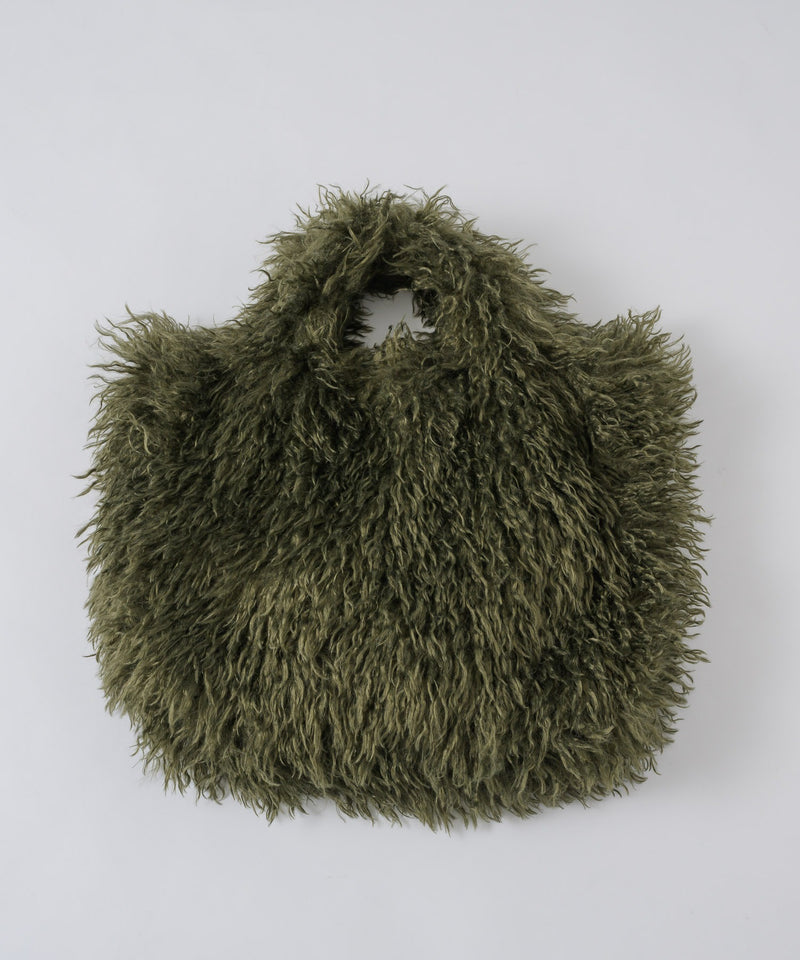 【yae】Color shaggy bag / カラーシャギーバッグ