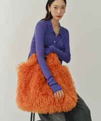 【yae】Color shaggy bag / カラーシャギーバッグ