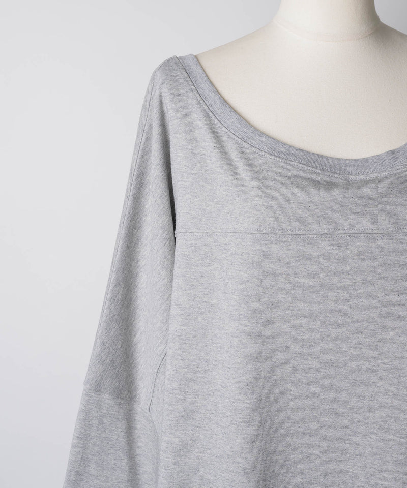 【yae】2way loose sweat shirt / 2wayルーズスウェットシャツ