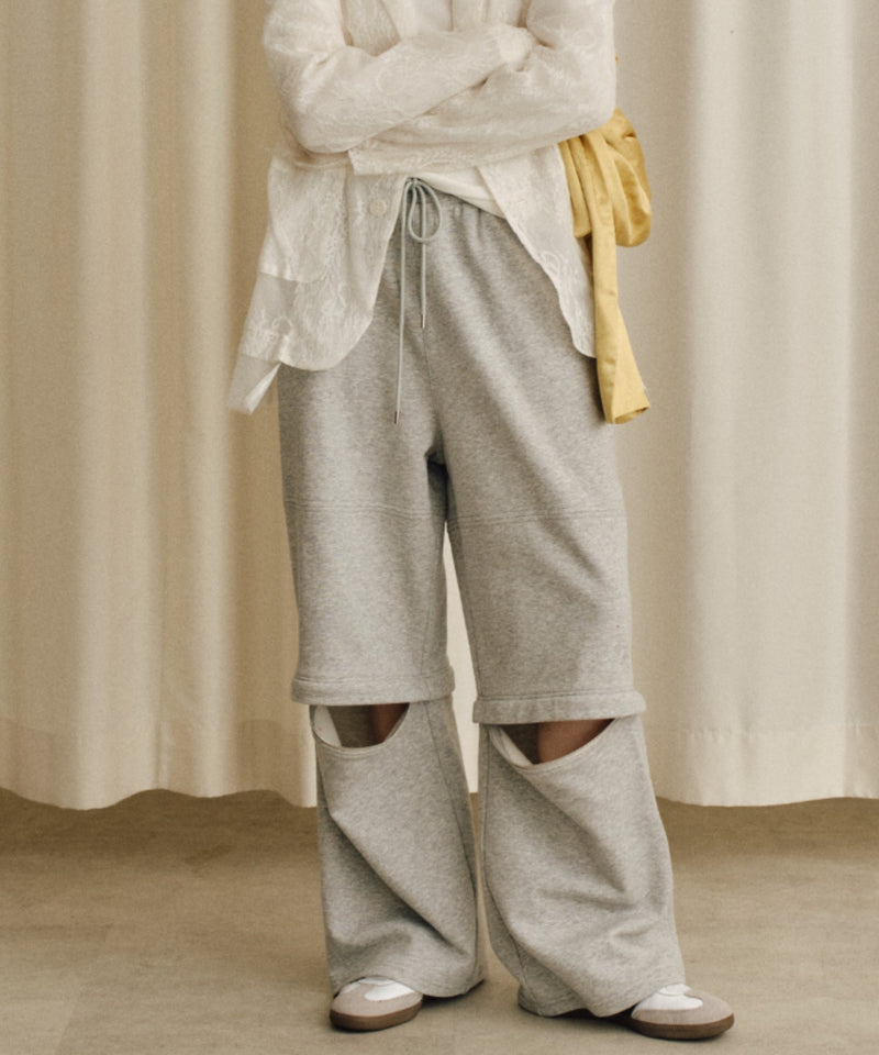 【yae】2way sweat pants