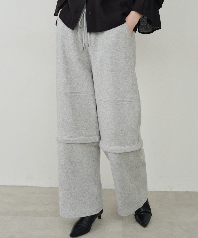 【yae】2way sweat pants