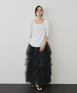 Carrie ボリュームチュールスカート
