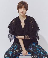 【TEN by LA BELLE ETUDE】モチーフレースカラースキッパートップス