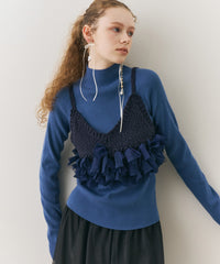 【J1U by LA BELLE ETUDE】メニーリボンニットビスチェ