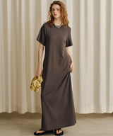 【yae】Long T-shirt dress / ロングTシャツドレス