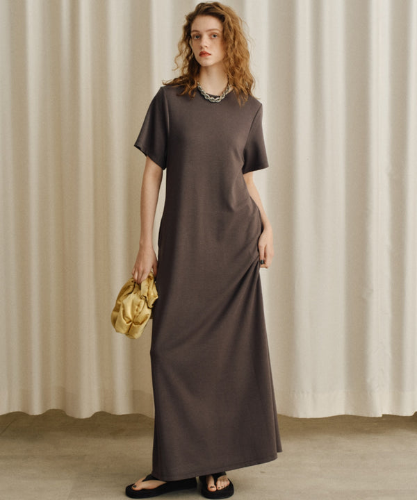 【yae】Long T-shirt dress / ロングTシャツドレス