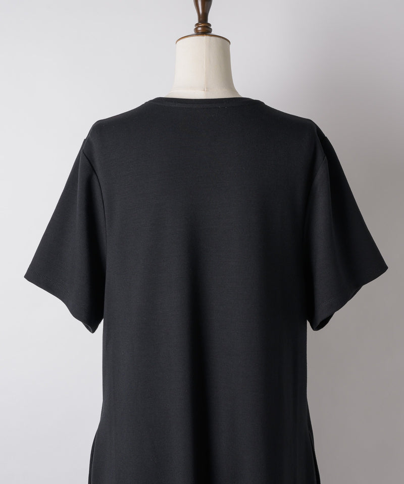 【yae】Long T-shirt dress / ロングTシャツドレス