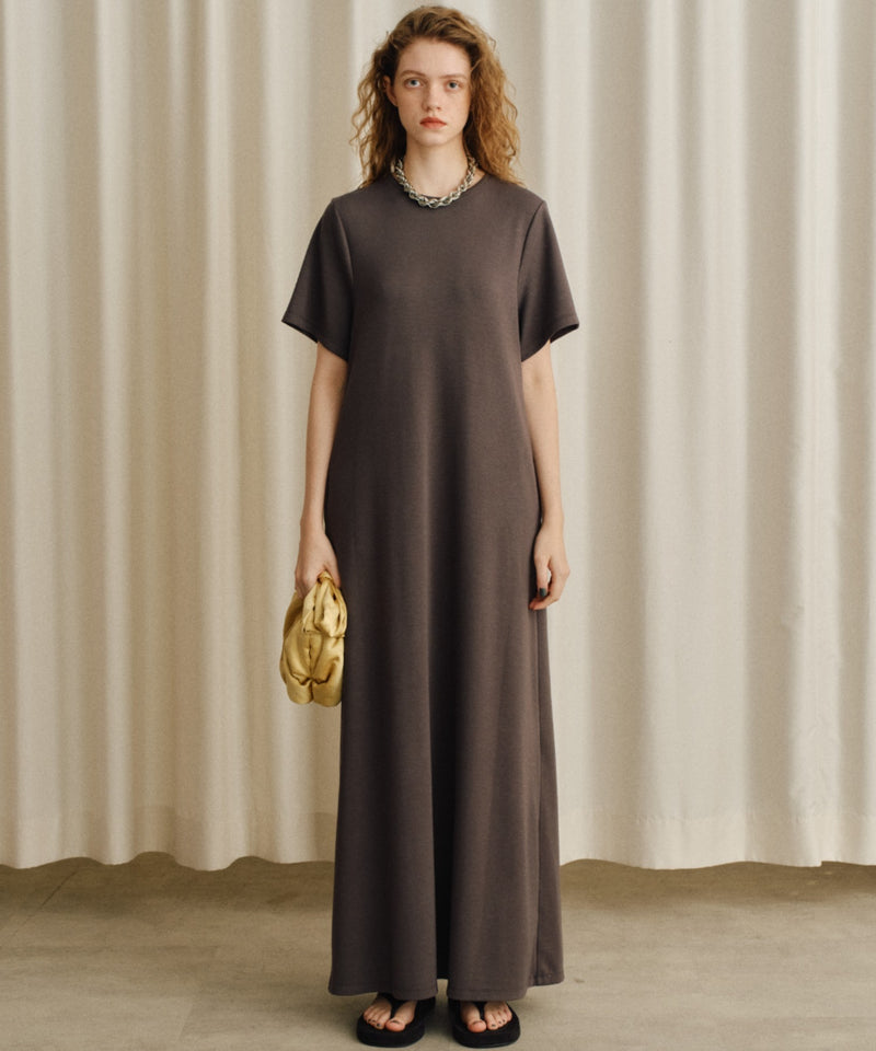 【yae】Long T-shirt dress / ロングTシャツドレス