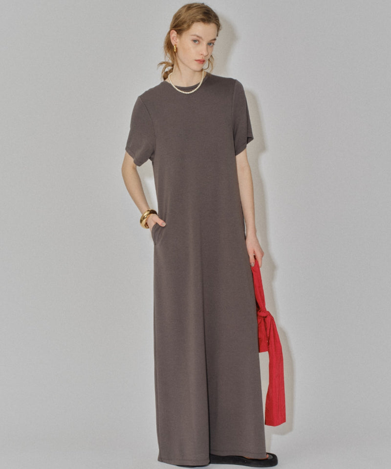 【yae】Long T-shirt dress / ロングTシャツドレス