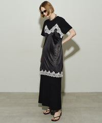 【yae】Long T-shirt dress / ロングTシャツドレス