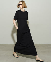 【yae】Long T-shirt dress / ロングTシャツドレス