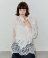 【予約】2WAY vintage調モチーフレースつけ衿