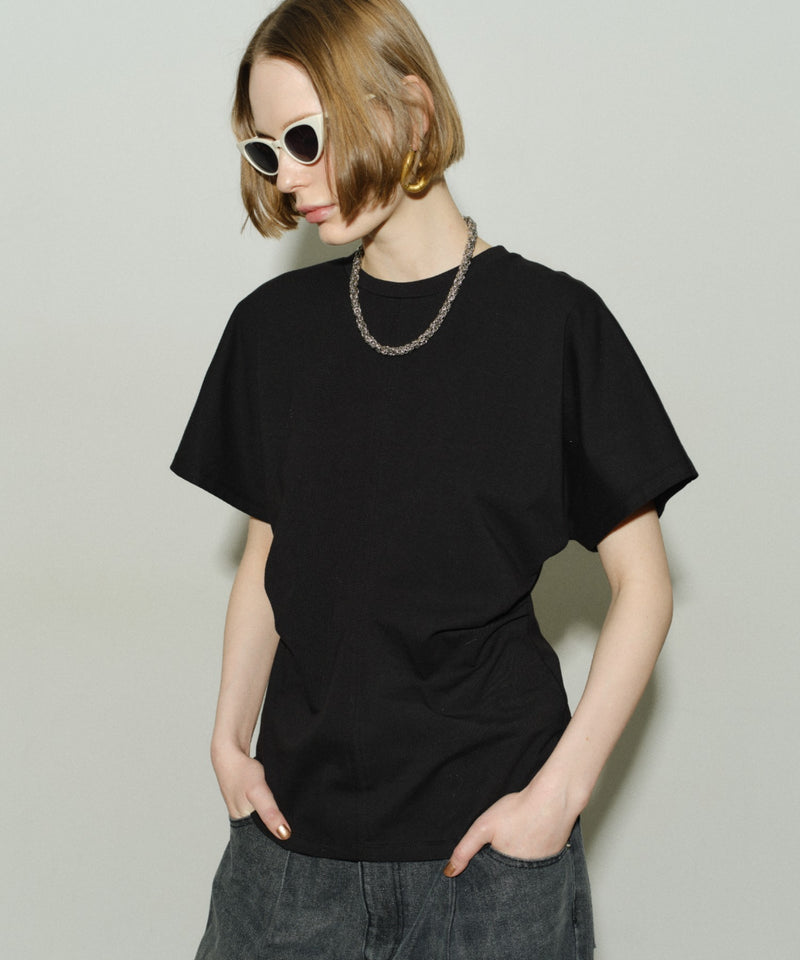 【yae】Waist tuck T-shirt