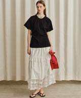 【yae】Waist tuck T-shirt