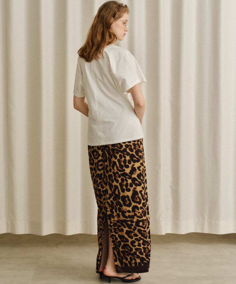 【yae】Waist tuck T-shirt