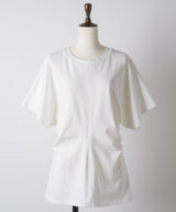 【yae】Waist tuck T-shirt