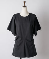 【yae】Waist tuck T-shirt