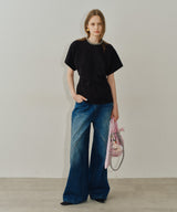 【yae】Waist tuck T-shirt