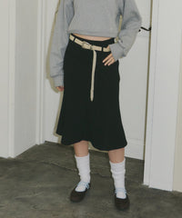 【GIUNON】midi pocket stripe skirt / ミディポケットストライプスカート