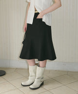 【GIUNON】midi pocket stripe skirt / ミディポケットストライプスカート