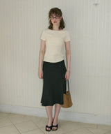 【GIUNON】midi pocket stripe skirt / ミディポケットストライプスカート