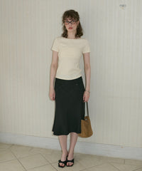 【GIUNON】midi pocket stripe skirt / ミディポケットストライプスカート