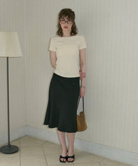 【GIUNON】midi pocket stripe skirt / ミディポケットストライプスカート