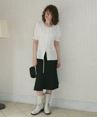 【GIUNON】midi pocket stripe skirt / ミディポケットストライプスカート