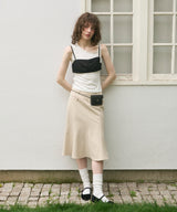 【GIUNON】midi pocket stripe skirt / ミディポケットストライプスカート