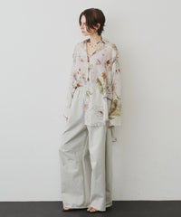 【予約】コットンツイルカーブパンツ