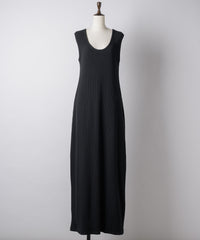【yae】2way U-neck sleeveless dress / 2wayUネックスリーブレスドレス