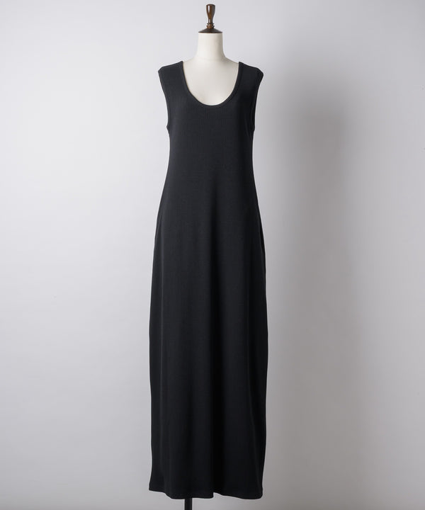 【yae】2way U-neck sleeveless dress / 2wayUネックスリーブレスドレス