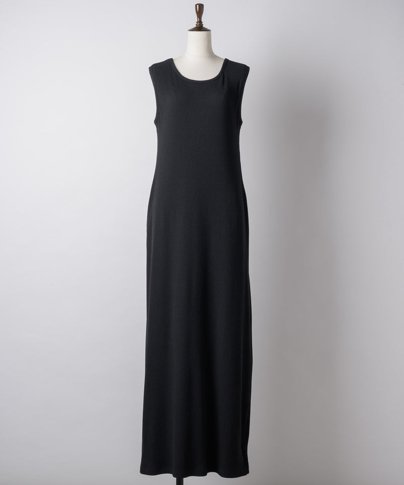 【yae】2way U-neck sleeveless dress / 2wayUネックスリーブレスドレス