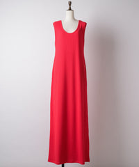 【yae】2way U-neck sleeveless dress / 2wayUネックスリーブレスドレス