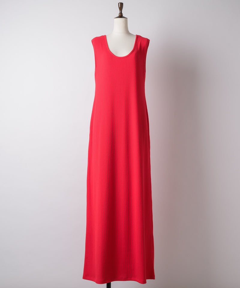 【yae】2way U-neck sleeveless dress / 2wayUネックスリーブレスドレス