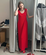 【yae】2way U-neck sleeveless dress / 2wayUネックスリーブレスドレス