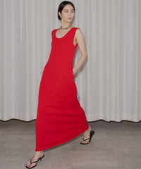 【yae】2way U-neck sleeveless dress / 2wayUネックスリーブレスドレス