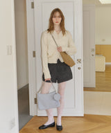 【GIUNON】flower knit cardigan / フラワーニットカーディガン